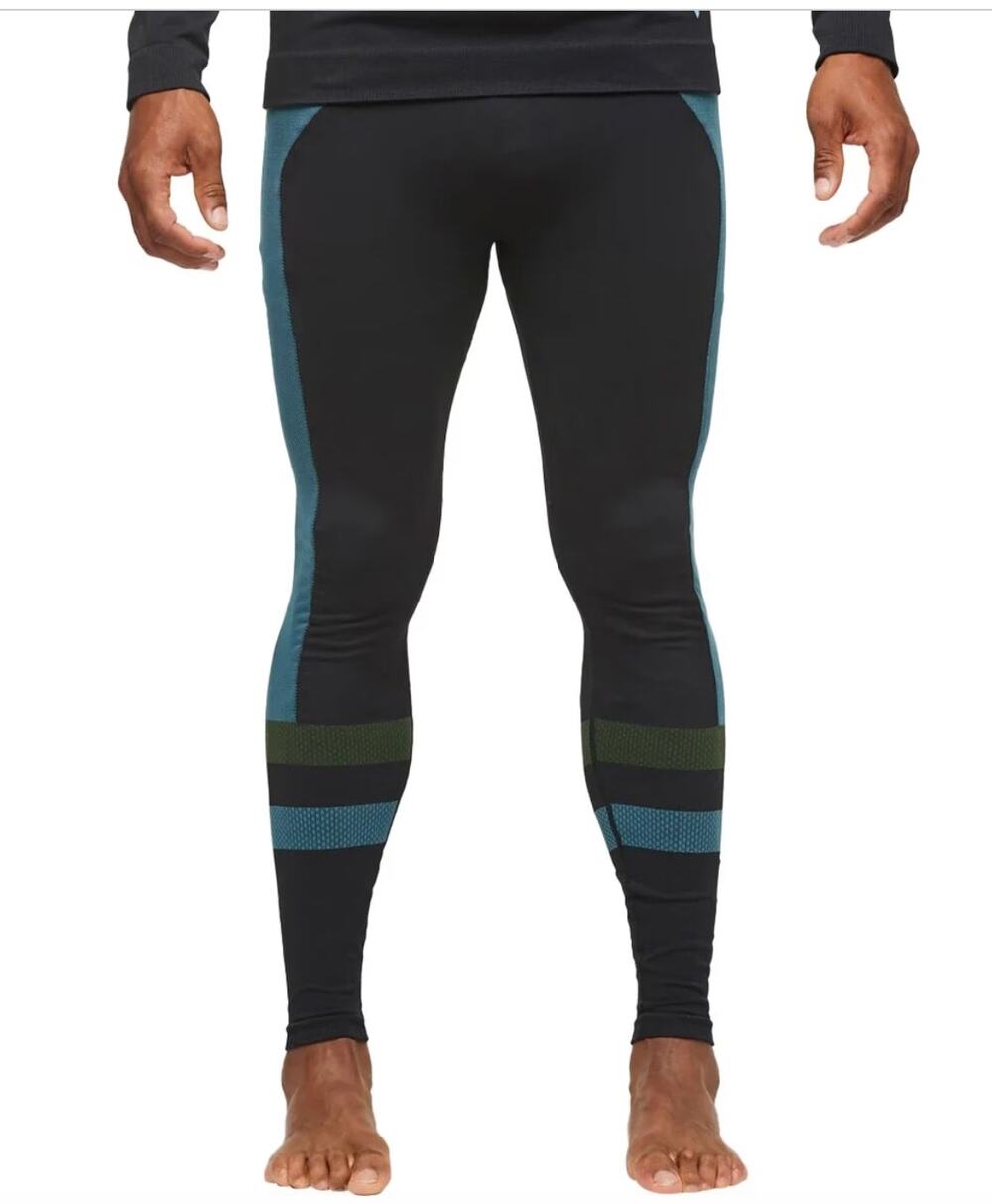 Cotopaxi Debajo Seamless Baselayer Athletic Tight Leggings Men's Large Black